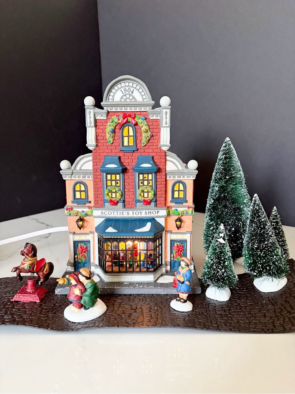 "Scottie's Toy Shop" Christmas in the City Snow Village by Dept. 56